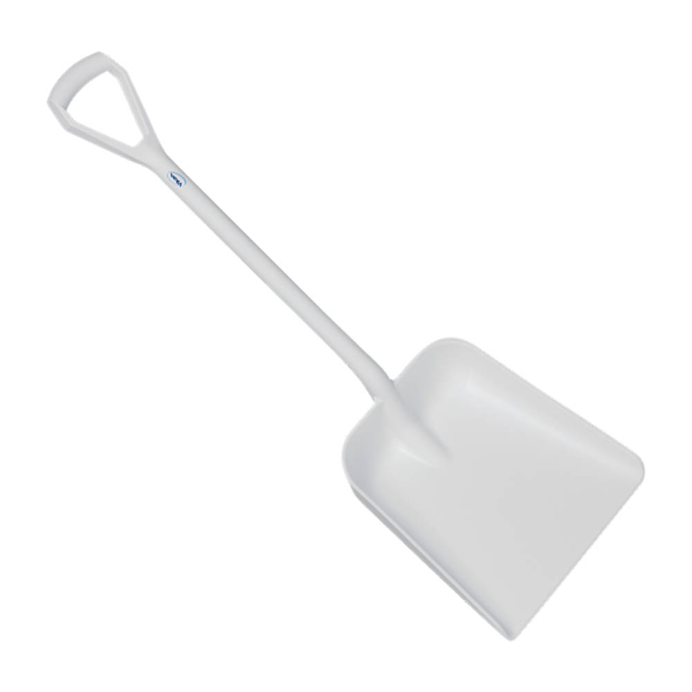 Lopata D-úchyt, 1035 mm, velká hluboká bílá, ks - Čisticí přípravky pro kuchyně, restaurace a do myček nádobí