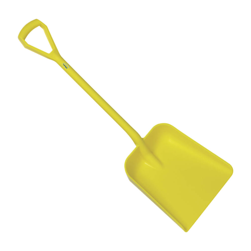 Lopata D-úchyt, 1035 mm, velká hluboká žlutá, ks - Čisticí přípravky pro kuchyně, restaurace a do myček nádobí