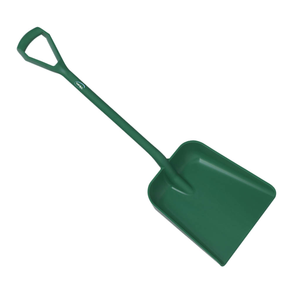 Lopata D-úchyt, 1035 mm, velká hluboká zelená, ks - Čisticí přípravky pro kuchyně, restaurace a do myček nádobí