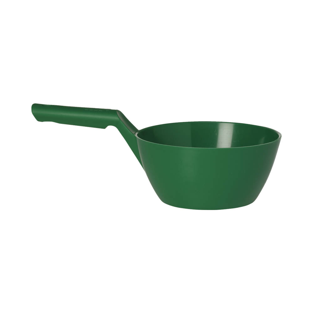 Kulatá naběračka, 1l zelená, ks - Čisticí přípravky pro kuchyně, restaurace a do myček nádobí