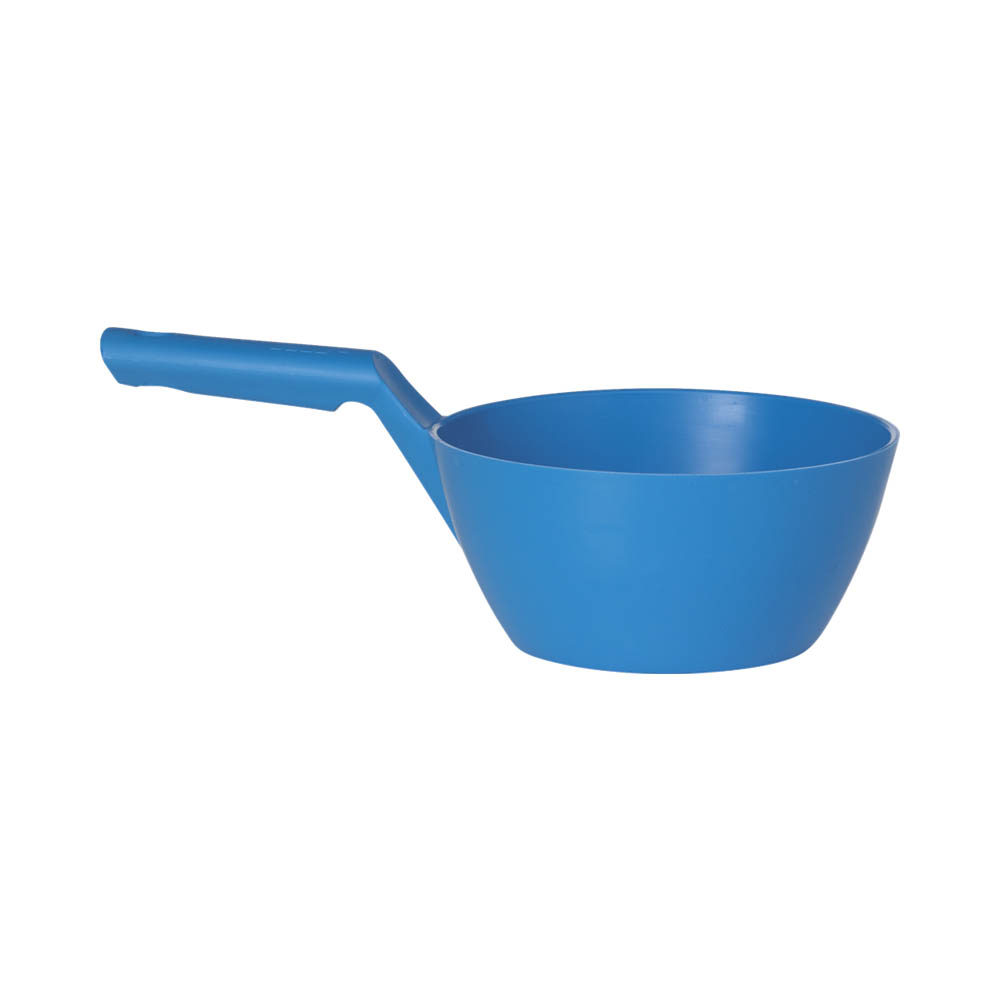 Kulatá naběračka, 1l modrá, ks - Čisticí přípravky pro kuchyně, restaurace a do myček nádobí