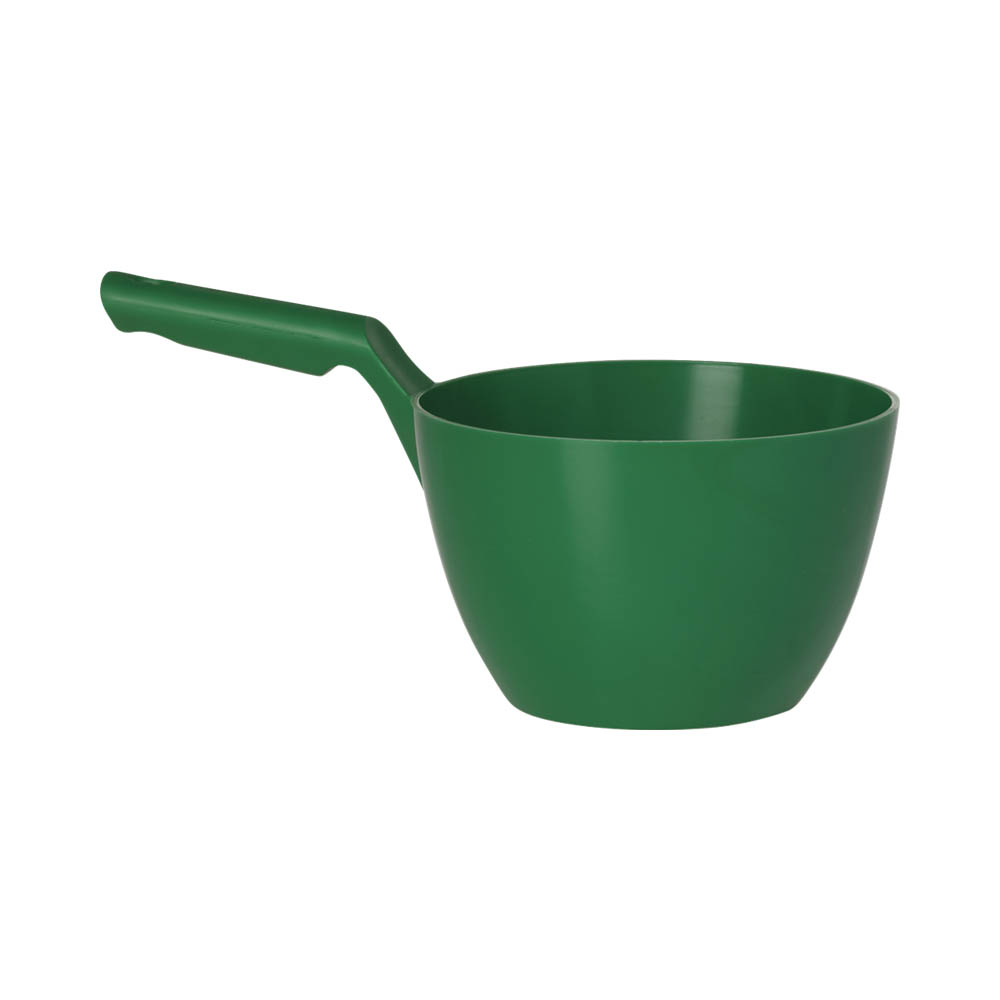 Kulatá naběračka, 2l * , zelená, ks - Čisticí přípravky pro kuchyně, restaurace a do myček nádobí